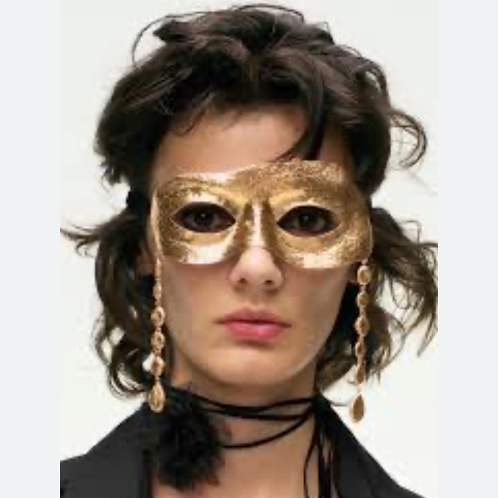 ZARA Special Edition Metal Masquerade Mask